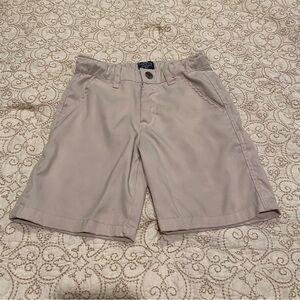 Garb Boys Tan Bermuda Shorts with Flat Front Design Size 4T